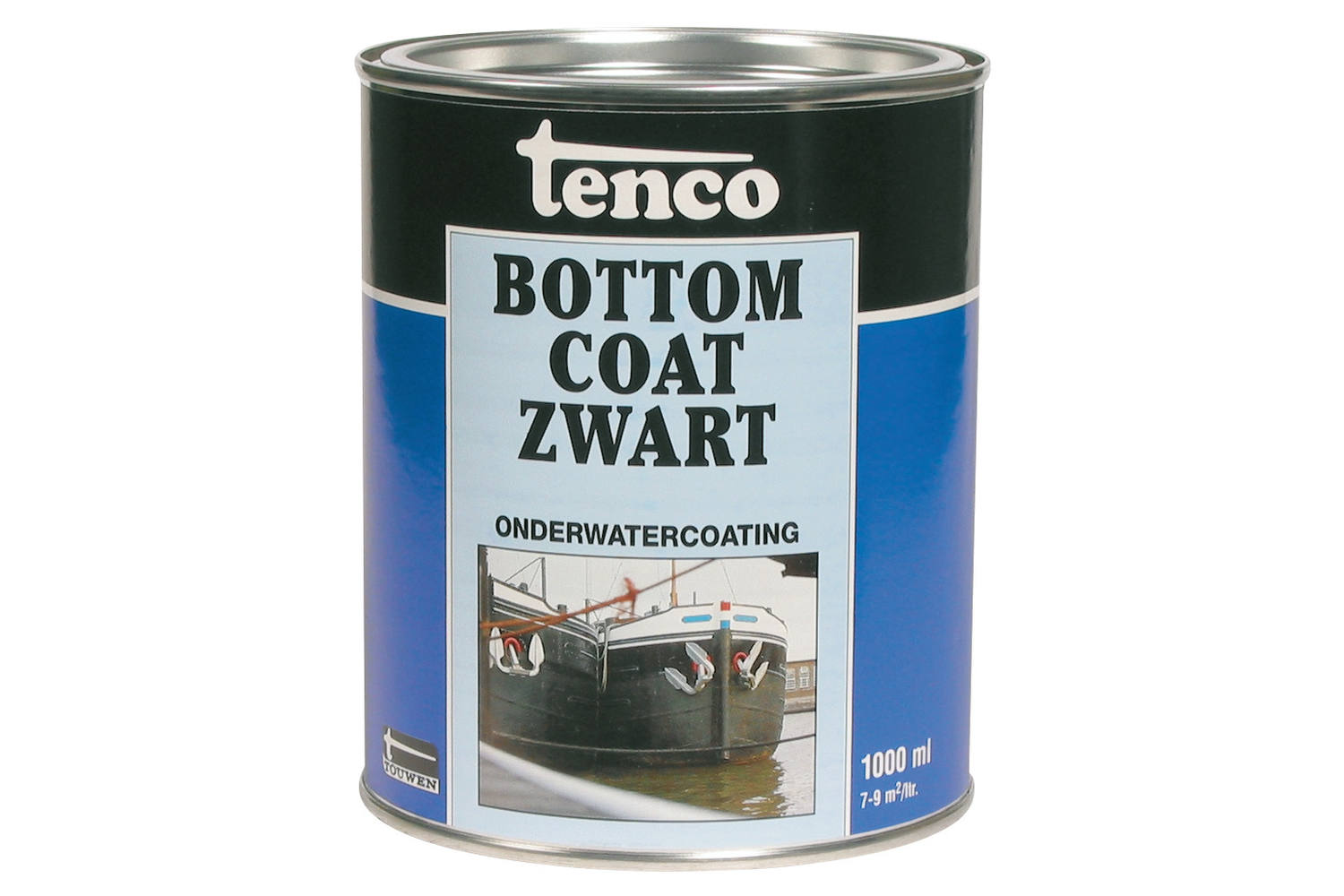 Tenco Bottomcoat zwart - 1ltr