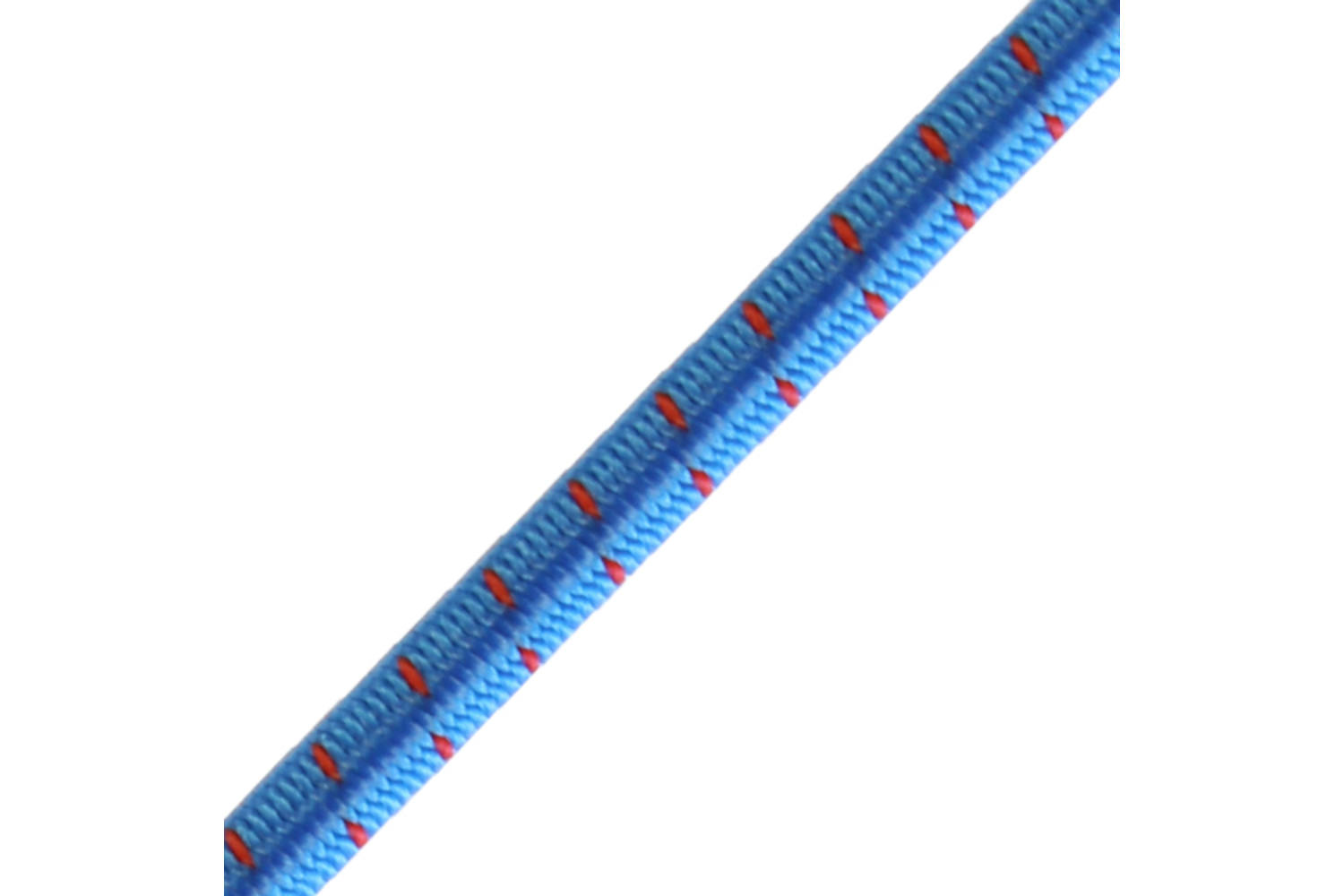 English Braids Elastiek touw blauw - 5 mm